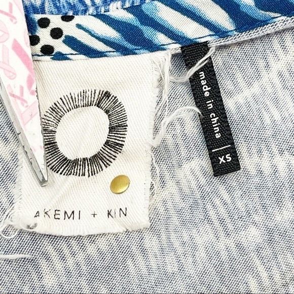 ANTHROPOLOGIE AKEMI + KIN Women’s MEUSE Top - Picture 6 of 8